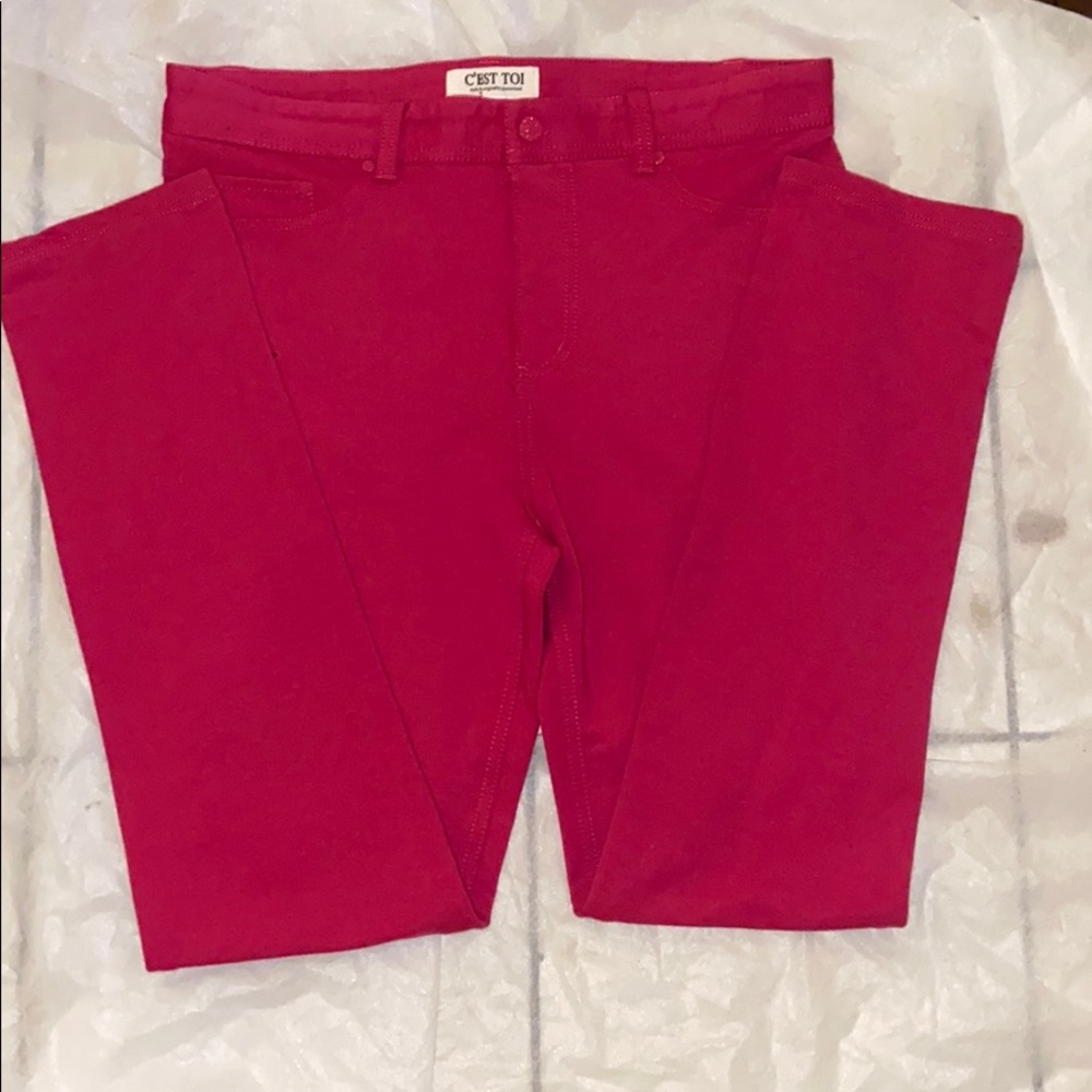 3x$20 C’est Toi Plus Size Size 2XL Pink Pants